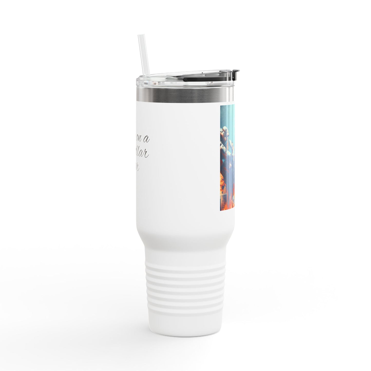 Insulated Travel Mug with Motivational Design, Perfect for Coffee Lovers, Personalized Gifts, Road Trips, Outdoor Adventures, and Holidays