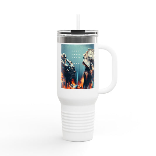 Insulated Travel Mug with Motivational Design, Perfect for Coffee Lovers, Personalized Gifts, Road Trips, Outdoor Adventures, and Holidays